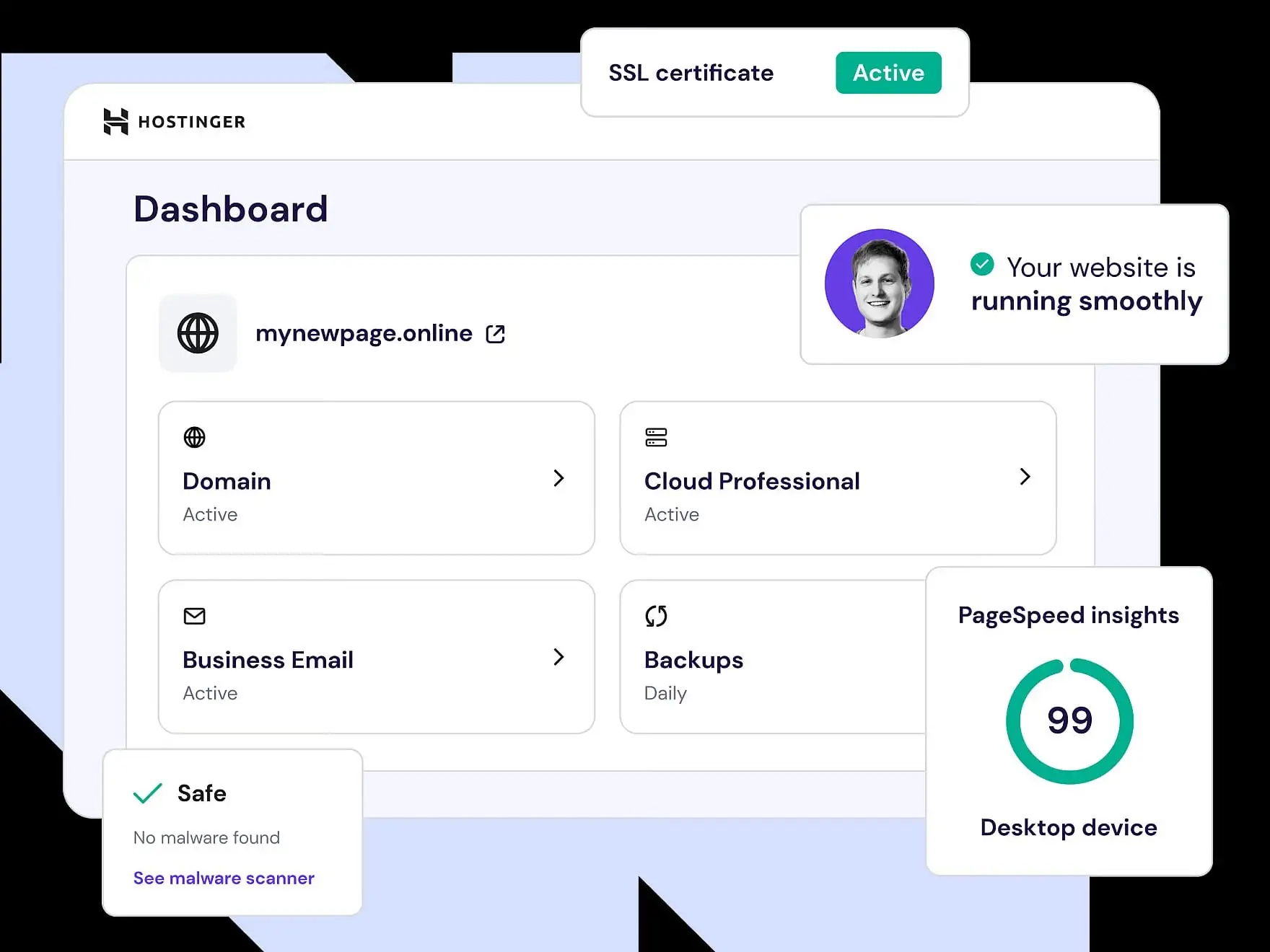 Cloud web hosting with speed, flexibility, and 24/7 support